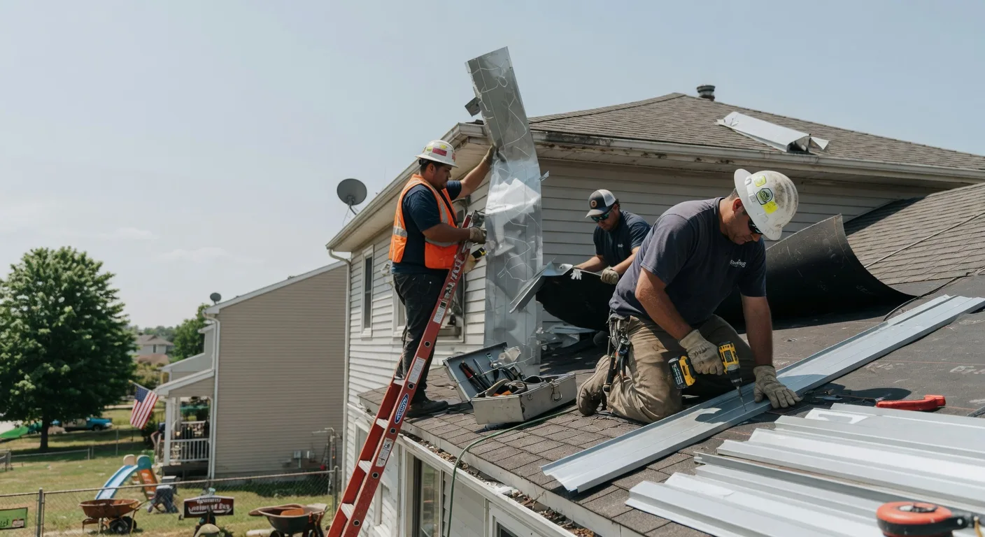Metal Roof Repair in Farmersburg, IA